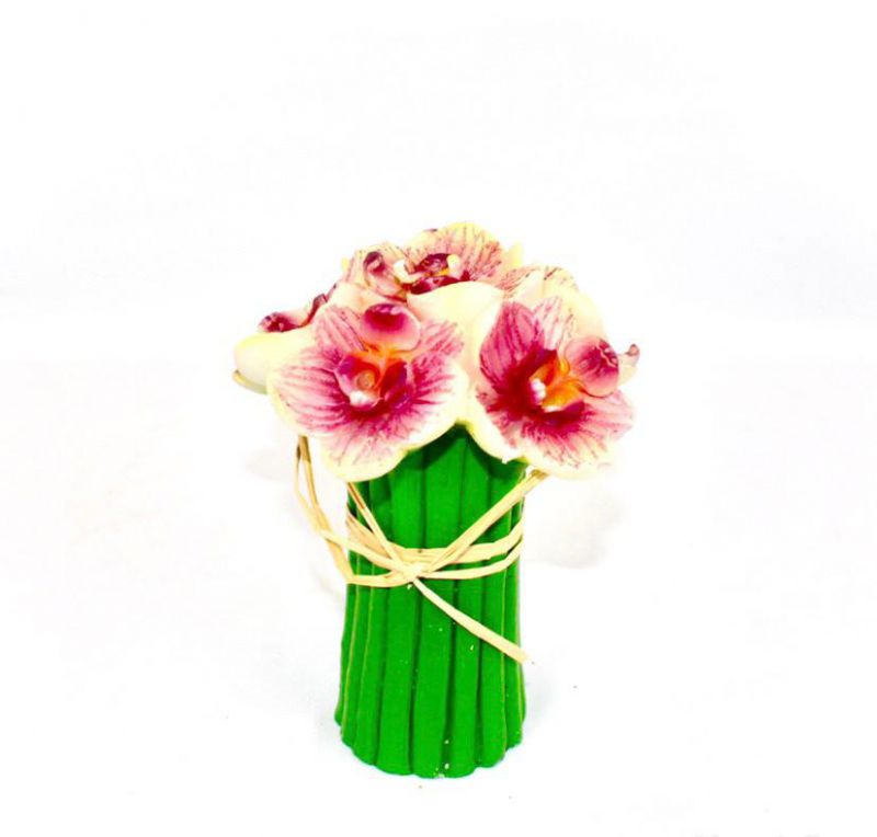 bouquet vela orquideas pequeño